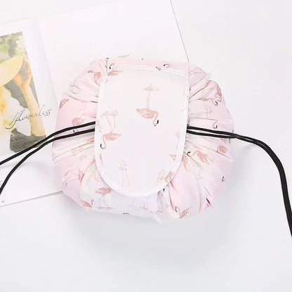 Drawstring Travel Makeup Bag - Rora's Beauty