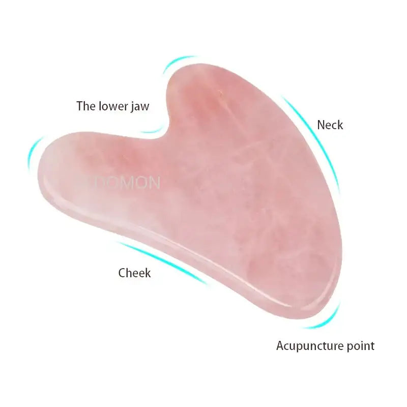 Rose Quartz Gua Sha - Rora's Beauty