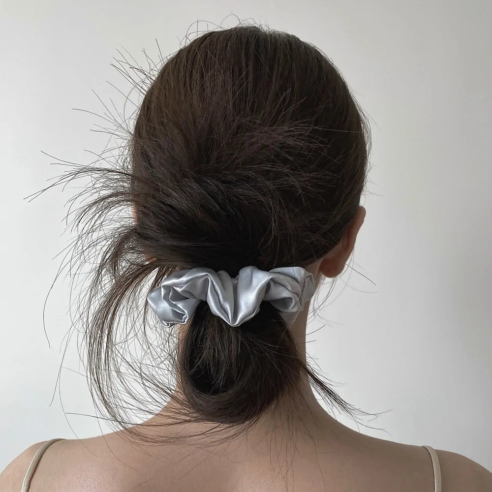 Silk Hair Scrunchies - Rora's Beauty