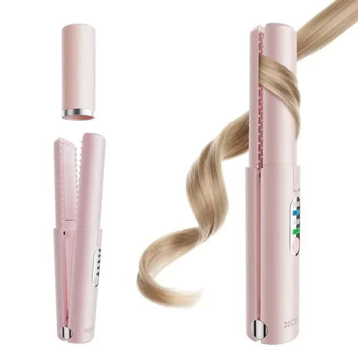 Cordless Hair Straightener and Curler - Rora's Beauty