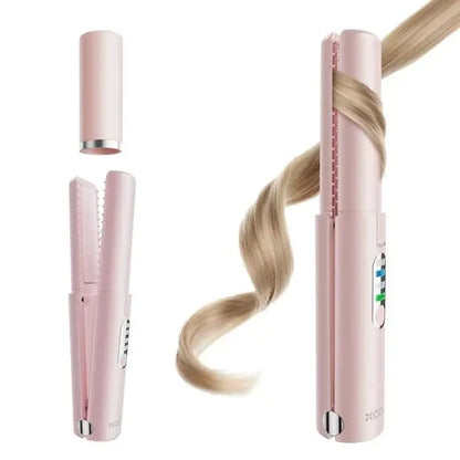 Cordless Hair Straightener and Curler - Rora's Beauty