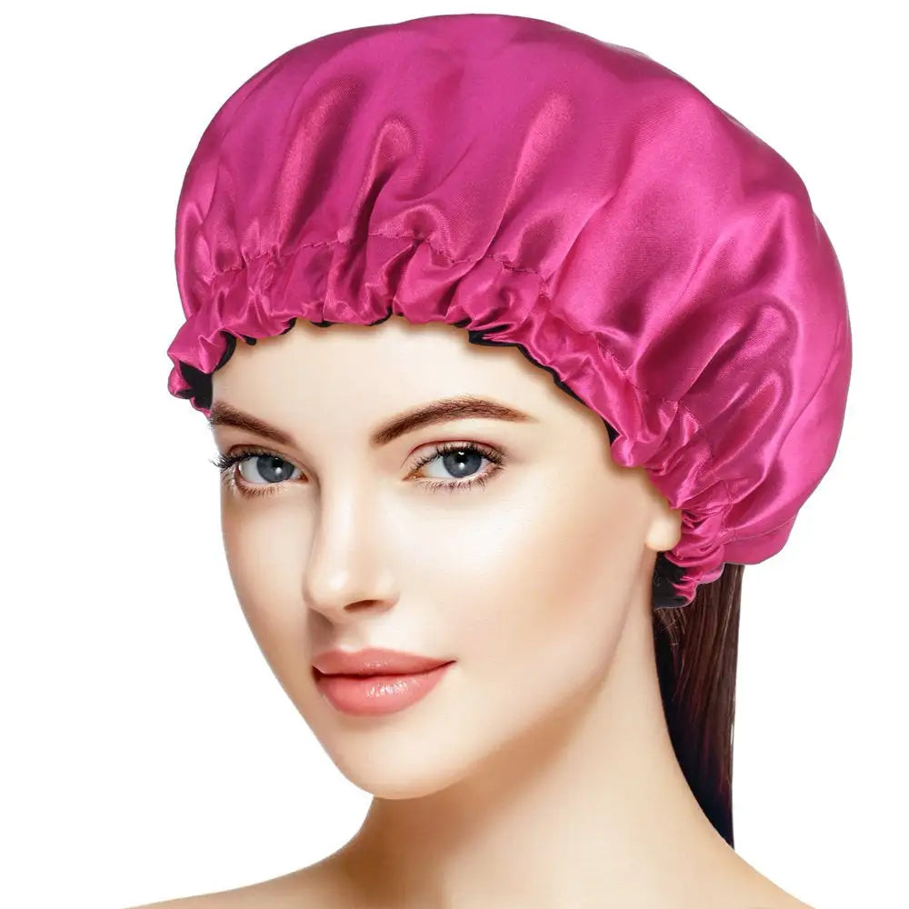 Silk Satin Hair Bonnet - Rora's Beauty