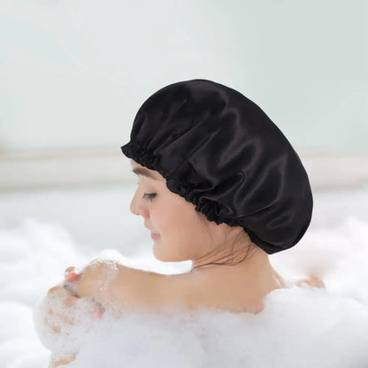 Silk Satin Hair Bonnet - Rora's Beauty