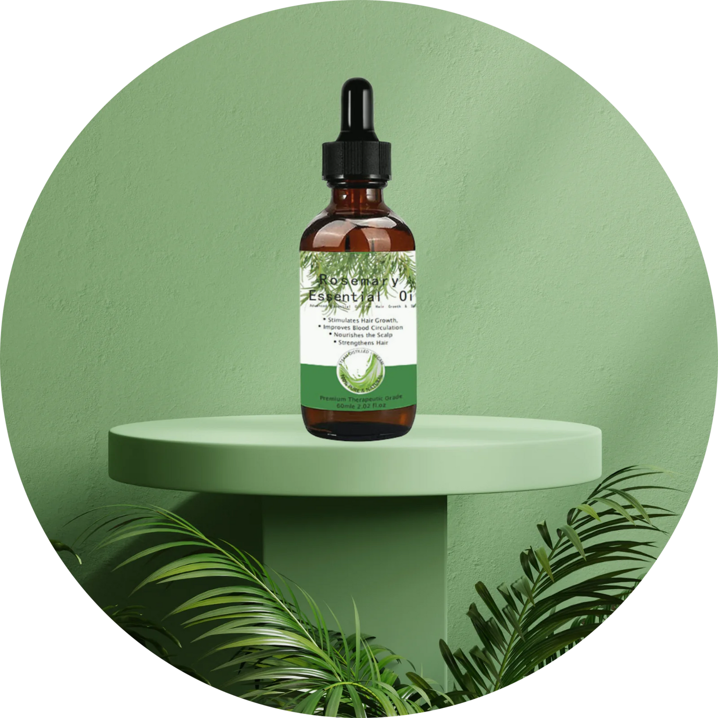 Rosemary Hair Oil - Rora's Beauty