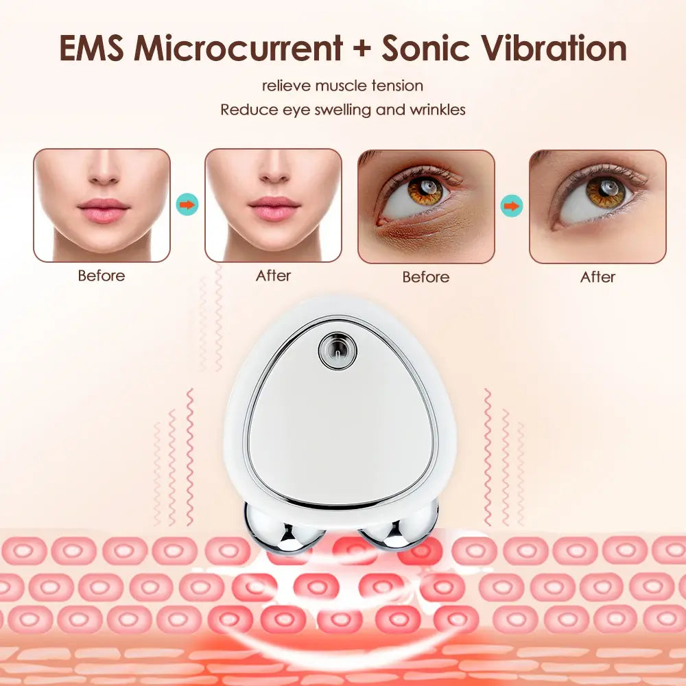 Portable Microcurrent Facial Massager - Rora's Beauty