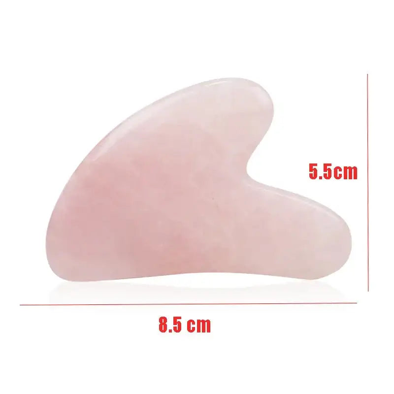 Rose Quartz Gua Sha - Rora's Beauty