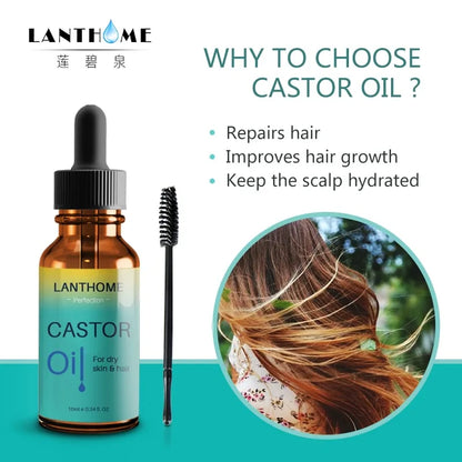 Pure Castor Oil Hair Essential Oil - Rora's Beauty