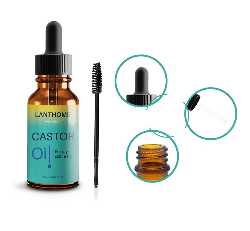 Pure Castor Oil Hair Essential Oil - Rora's Beauty