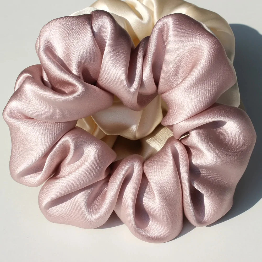 Silk Hair Scrunchies - Rora's Beauty