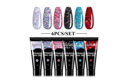 Extension Gel Nail Polish Kit Set - Rora's Beauty