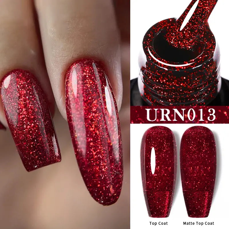 Glitter Gel Nail Polish - Rora's Beauty