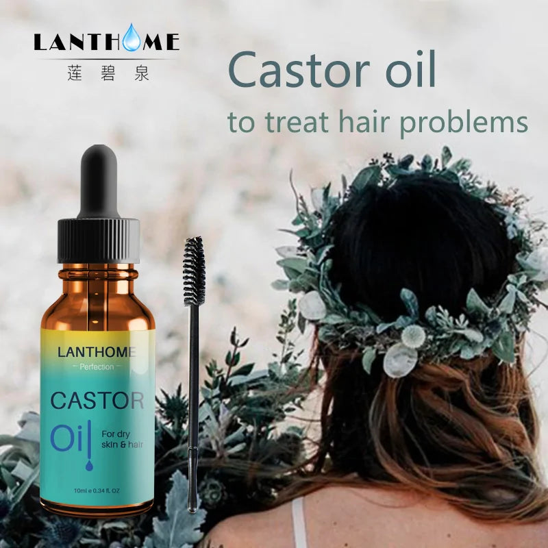 Pure Castor Oil Hair Essential Oil - Rora's Beauty