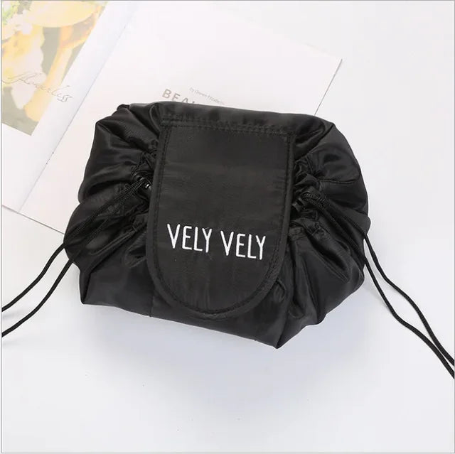 Drawstring Travel Makeup Bag