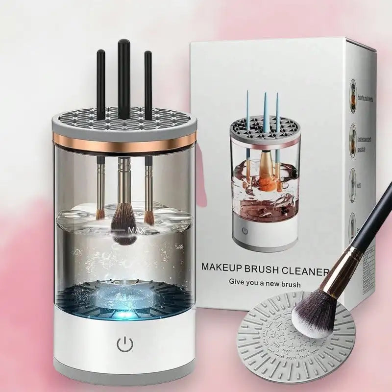 Automatic Makeup Brush Cleaner - Rora's Beauty